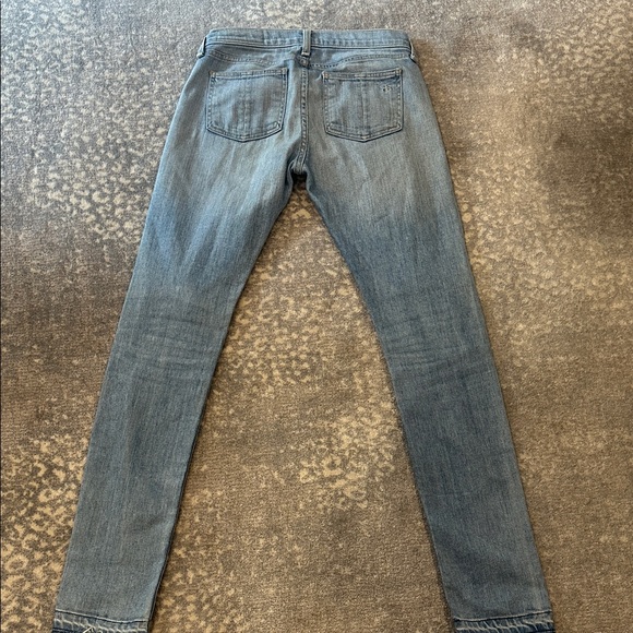RAG & bones Distressed Blue Women's Jeans Size 25 - Picture 12 of 14